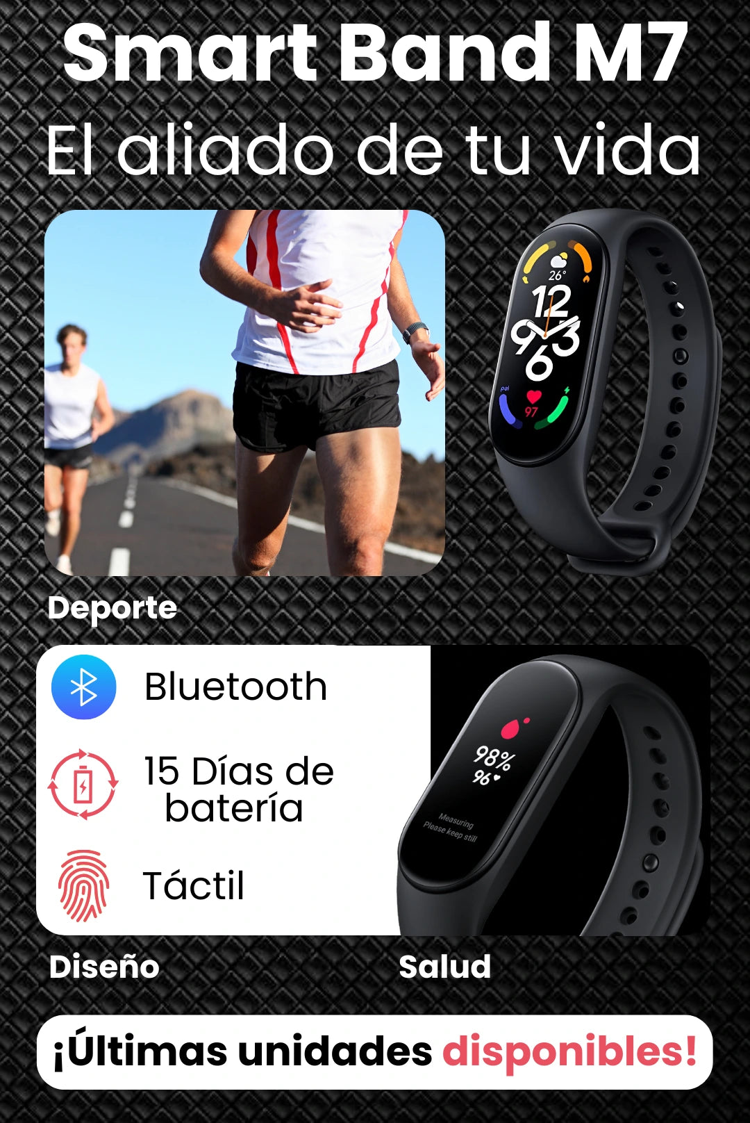 🚴🏻SmartBand M7🔥